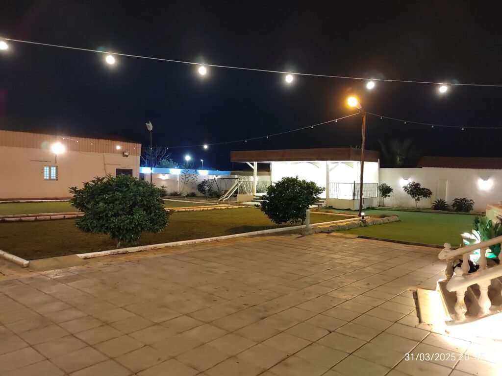 إستراحة الملاذ للترفيه أبو عريش شاليهات واستراحات السعودية