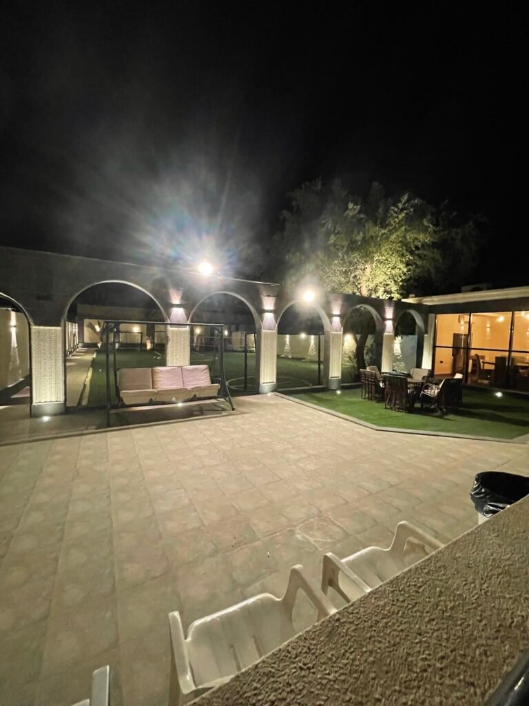 إستراحة مشعل للإيجار اليومي الجبيل شاليهات واستراحات السعودية