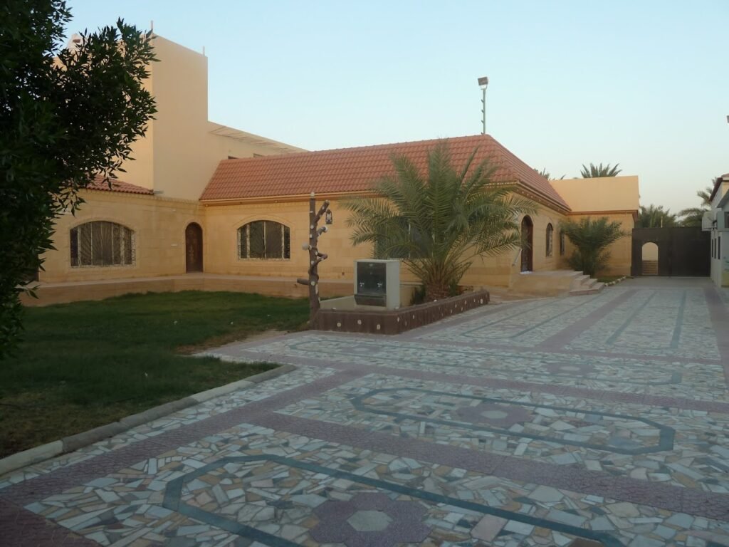 استراحة المثالية الدلم شاليهات واستراحات السعودية