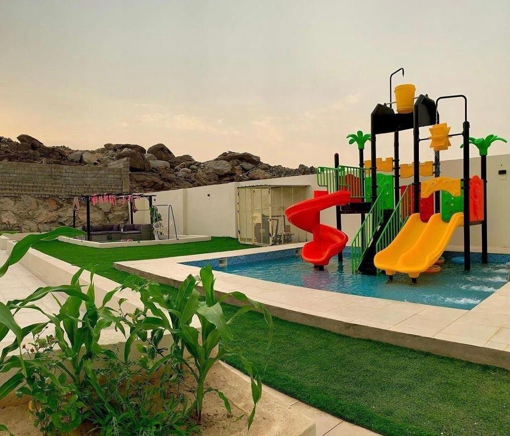 استراحة وشالية ليالي الحجاز الجموم شاليهات واستراحات السعودية