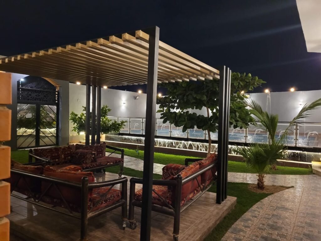 إستراحة الجنى المدينة المنورة شاليهات واستراحات السعودية