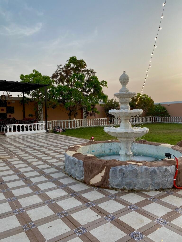 استراحة مبيت القمر صامطة شاليهات واستراحات السعودية