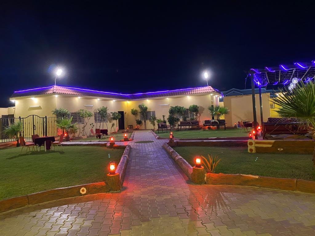 استراحة الليلك أبو عريش شاليهات واستراحات السعودية