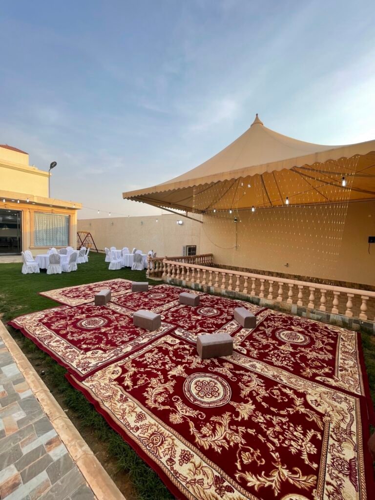 استراحة البدور بالقصب عرعر شاليهات واستراحات السعودية