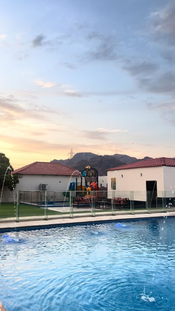 استراحة المبروكة المدينة المنورة شاليهات واستراحات السعودية