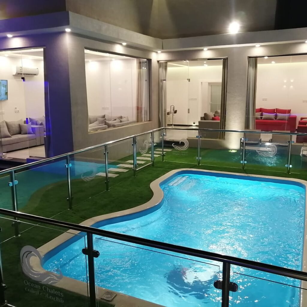 شاليهات أوشن شاليهات واستراحات السعودية